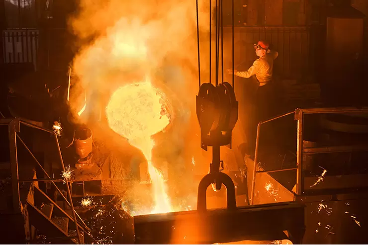 Industria de fundici&oacute;n